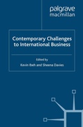 Cover: Contemporary Challenges to International Business - Palgrave Macmillan