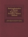 Cover: Nottinghamshire Parish Registers - Nabu Press