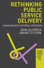 Cover: Rethinking Public Service Delivery - Red Globe Press