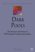 Cover: Dark Pools - Palgrave Macmillan