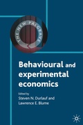 Cover: Behavioural and Experimental Economics - Palgrave Macmillan