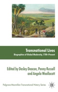 Cover: Transnational Lives - Palgrave Macmillan