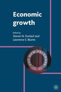 Cover: Economic Growth - Palgrave Macmillan