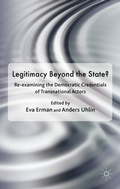 Cover: Legitimacy Beyond the State? - Palgrave Macmillan