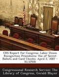 Cover: Crs Report for Congress - Bibliogov