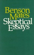 Cover: Sceptical Essays - University of Chicago Press
