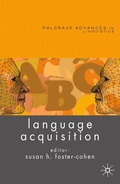 Cover: Language Acquisition - Palgrave Macmillan