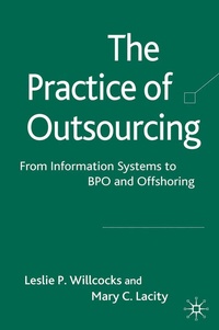 Enlarge image Cover: The Practice of Outsourcing - Palgrave Macmillan
