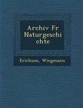 Cover: Archiv Fur Naturgeschichte - Saraswati Press