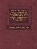 Cover: Deutsche Kinderreime Und Verwandtes - Nabu Press