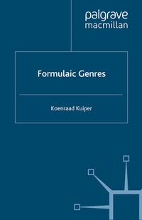 Abbildung von: Formulaic Genres - Palgrave Macmillan