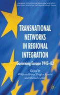 Cover: Transnational Networks in Regional Integration - Palgrave Macmillan