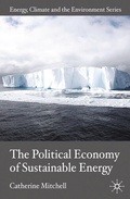 Cover: The Political Economy of Sustainable Energy - Palgrave Macmillan