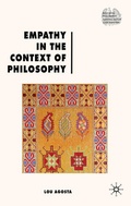 Cover: Empathy in the Context of Philosophy - Palgrave Macmillan