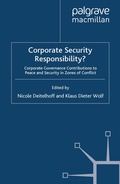Cover: Corporate Security Responsibility? - Palgrave Macmillan