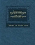 Cover: Euphorbiaceae-Alcalypheae-Plukenetiinae. Euphorbiaceae-Acalypheae-Epiprininae. Euphorbiaceae-Acalypheae-Ricininae, Part 68... - Saraswati Press