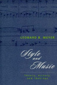 Enlarge image Cover: Style and Music - University of Chicago Press