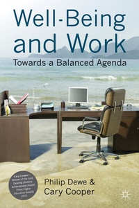 Abbildung von: Well-Being and Work - Palgrave Macmillan