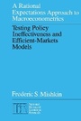 Cover: A Rational Expectations Approach to Macroeconometrics - University of Chicago Press