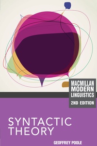 Enlarge image Cover: Syntactic Theory - Red Globe Press