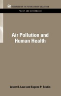 Cover: Air Pollution and Human Health - Resources for the Future Press (RFF Press)