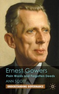 Cover: Ernest Gowers - Palgrave Macmillan