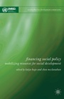 Cover: Financing Social Policy - Palgrave Macmillan