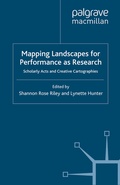 Cover: Mapping Landscapes for Performance as Research - Palgrave Macmillan
