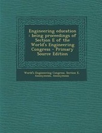 Enlarge image Cover: Engineering Education - Nabu Press
