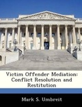 Cover: Victim Offender Mediation - Bibliogov