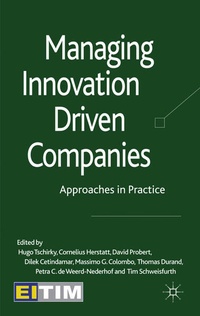 Enlarge image Cover: Managing Innovation Driven Companies - Palgrave Macmillan