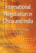 Cover: International Negotiation in China and India - Palgrave Macmillan