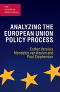Cover: Analyzing the European Union Policy Process - Red Globe Press