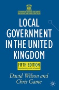 Cover: Local Government in the United Kingdom - Red Globe Press