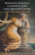 Cover: Melancholy Experience in Literature of the Long Eighteenth Century - Palgrave Macmillan