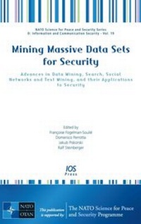 Enlarge image Cover: Mining Massive Data Sets for Security - IOS Press,US