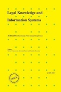 Cover: Legal Knowledge and Information Systems - IOS Press,US