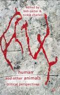 Cover: Human and Other Animals - Palgrave Macmillan