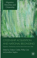 Cover: Citizenship Acquisition and National Belonging - Palgrave Macmillan