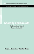 Cover: Scarcity and Growth - Resources for the Future Press (RFF Press)