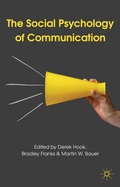 Cover: The Social Psychology of Communication - Palgrave Macmillan
