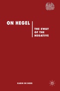Cover: On Hegel - Palgrave Macmillan