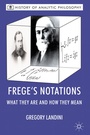 Cover: Frege's Notations - Palgrave Macmillan