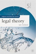 Cover: Legal Theory - Palgrave Macmillan