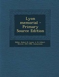 Cover: Lyon Memorial - Nabu Press