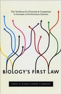 Cover: Biology's First Law - University of Chicago Press