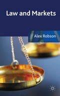 Cover: Law and Markets - Palgrave Macmillan