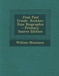 Cover: Jean Paul Friedr. Richter - Nabu Press