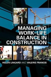 Enlarge image Cover: Managing Work-Life Balance in Construction - Routledge