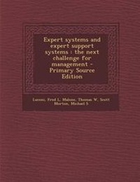 Enlarge image Cover: Expert Systems and Expert Support Systems - Nabu Press